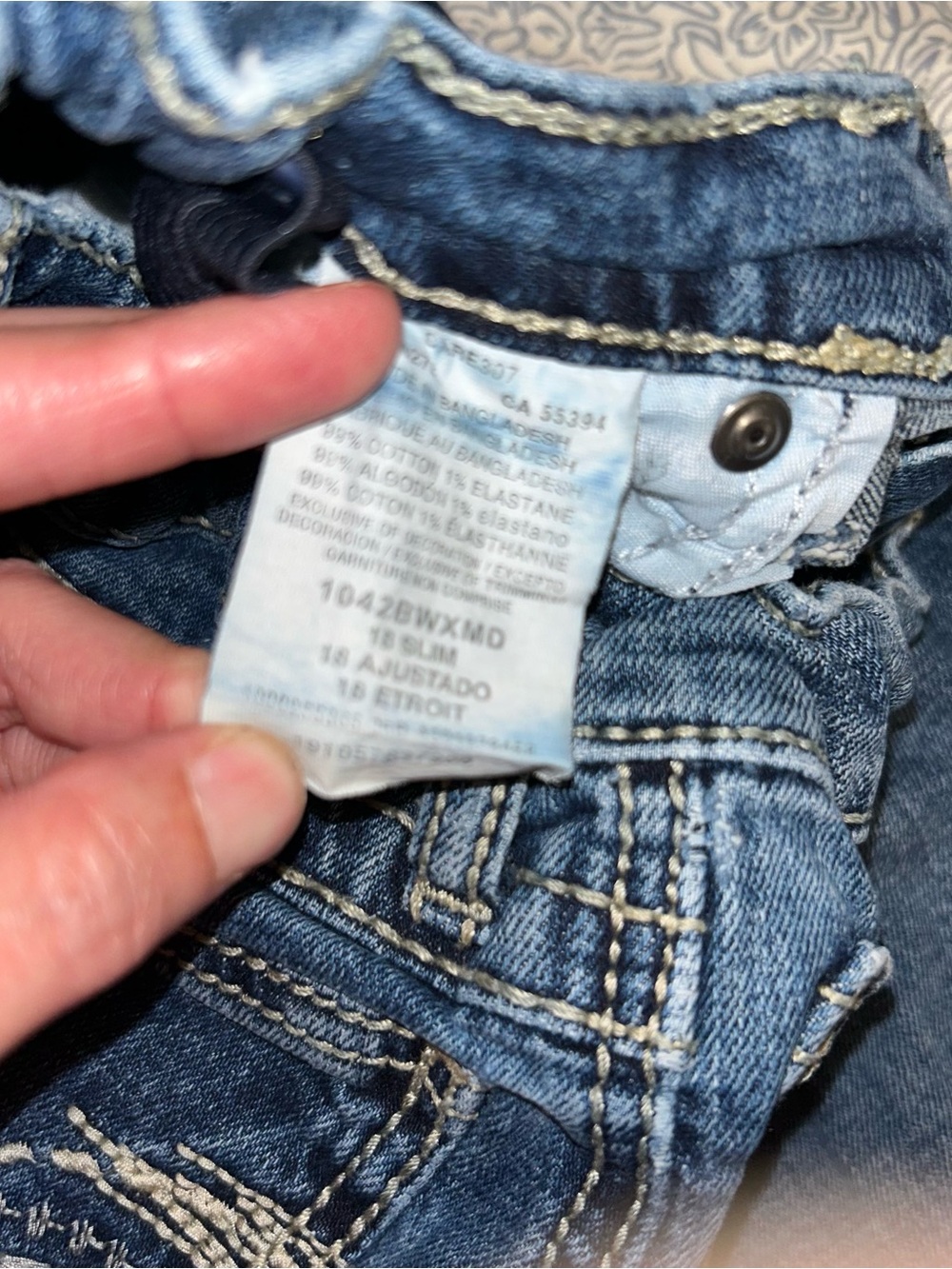 Wrangler Bootcut Jeans Boys 18 slim - Picture 6 of 6